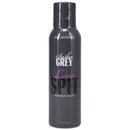 Sasha Grey Love Spit Water Based Lubricant 4 Oz bottle on a white background.