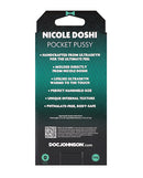 Signature Strokers ULTRASKYN Pocket Pussy Nicole Doshi product packaging with features and specifications.