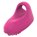 Dorcel Magic Finger Rechargeable Vibrator Pink is a discreet clitoral stimulator with textured surface.