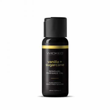 Wicked Vanilla & Sugarcane Sensual Massage Oil - 4 oz