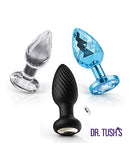 Image of Dr Tush's Venture Collection Anal Plug Set Small featuring three diverse anal plugs.