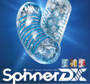 Tenga Spinner DX 01 Drops Stroker showcasing spiral motion design and multiple textures for enhanced pleasure.