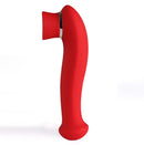 Destiny Red Sucking Clitoral Stimulator from Maia Toys, featuring a sculpted red design and unique suction capability.