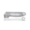 Dicker Clear Ice Cocksheath by Oxballs - Ultra-Slim Durable Enhancement Sleeve for Heightened Sensations and Prolonged Play.