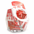 Dynamo Wellness Arousal Cream for Her Candy Bowl of 48 with individual tubes ready for retail display.