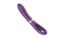 Purple Trixie Dual Function Vibrator with 10 Vibration Modes, Flicking Function, Waterproof, Rechargeable, and Body-Safe Silicone.