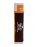 Earthly Body Hemp Seed Lip Balm Stick Dreamsicle in twist-up packaging for moisturizing dry lips.
