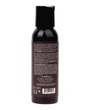 Earthly Body Hemp Seed Massage Lotion 2 oz Skinny Dip back label with ingredients and directions.