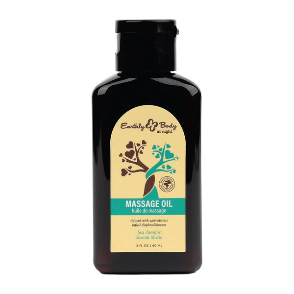 HEMP SEED BY NIGHT MASSAGE OIL APHRODISIAC COLLECTION SEA JASMINE 2OZ-0