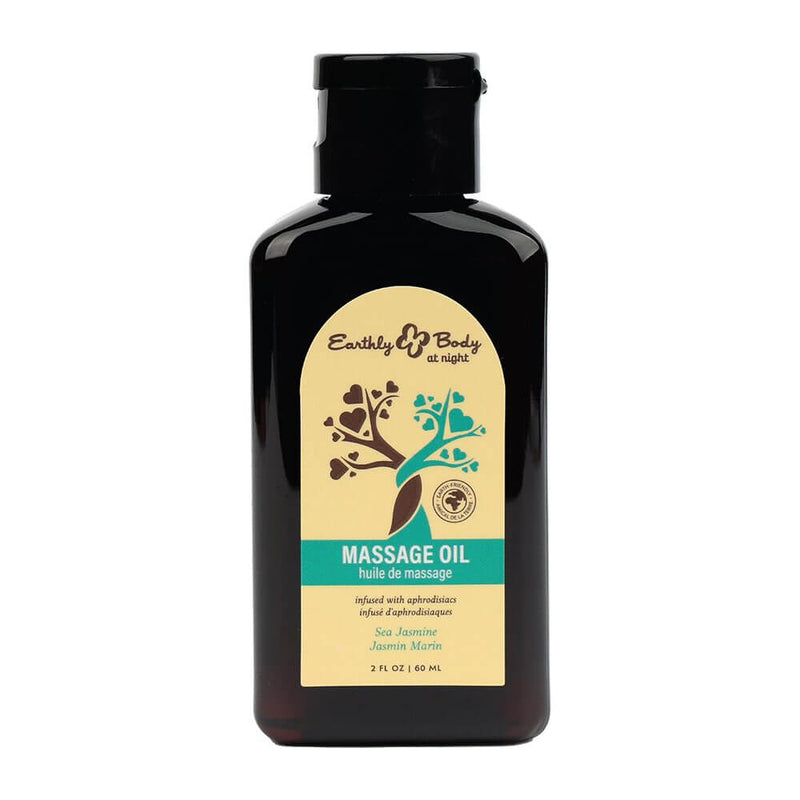 HEMP SEED BY NIGHT MASSAGE OIL APHRODISIAC COLLECTION SEA JASMINE 2OZ-0