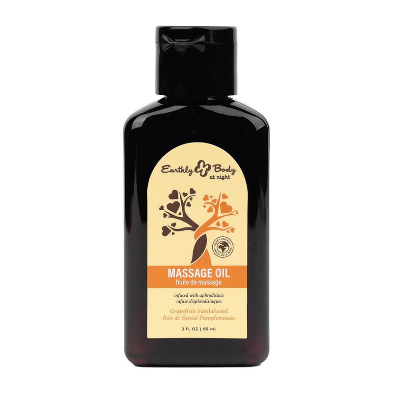 HEMP SEED BY NIGHT MASSAGE OIL APHRODISIAC COLLECTION GRAPEFRUIT SANDALWOOD 2OZ-0