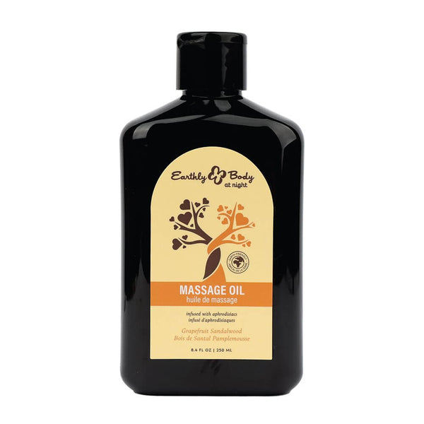 HEMP SEED BY NIGHT MASSAGE OIL APHRODISIAC COLLECTION GRAPEFRUIT SANDALWOOD 8OZ-0
