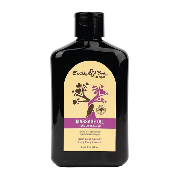 HEMP SEED BY NIGHT MASSAGE OIL APHRODISIAC COLLECTION YLANG YLANG LAVENDER 8OZ-0