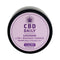 CBD Daily Lavender 3 In 1 Massage Candle, 6 oz, infused with 60 mg CBD for moisturizing and soothing benefits.