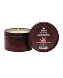 Earthly Body Suntouched Hemp Candle 6 Oz Isle of You in a stylish tin, ideal for relaxation and massage.