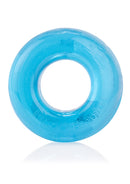 Screaming O RingO Biggies Cock Rings 36 Count Candy Bowl - blue stretchy ring for enhanced performance.