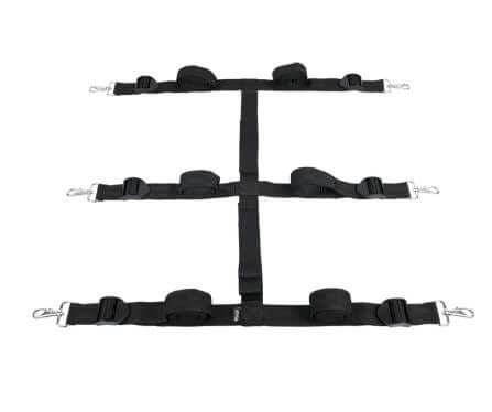 Edge Extreme Under the Bed Restraint System with six connection points for versatile bondage experiences.