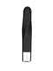 Edonista Layla Silicone Twist Bullet Vibrator in black, featuring a flexible tip and waterproof design for enhanced pleasure.
