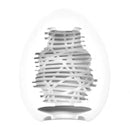 Tenga Egg No 2 Standard 3 Pack showing a unique textured sleeve for varied stimulation options.