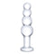 GLAS 7.25 GLASS BEADED BUTT PLUG "-0