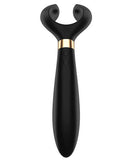 Satisfyer Endless Fun Black Multi Vibrator showcasing its sleek design and dual stimulation features.