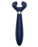 Satisfyer Endless Fun Multi Vibrator Blue showing its sleek design and versatile features for customizable stimulation.