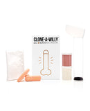 Clone-A-Willy Plus+ Balls Kit Medium Skin Tone casting kit with molds and tools for creating personal replicas.