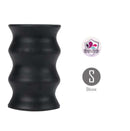 ELI LIQUID SILICONE STROKER 4IN BLACK-1