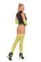 FISHNET THIGH HIGH NEON GREEN-1