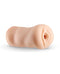 Realistic white stroker for men with lifelike texture and design