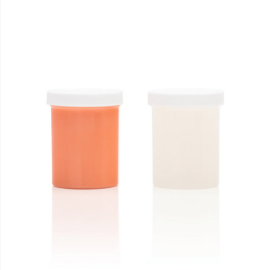Clone-A-Willy Silicone Refill Light Skin Tone containers for DIY dildo crafting
