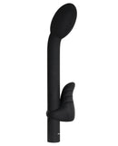 Evolved Power Couple Vibrator Kit Black features sleek black design with G-spot and clitoral stimulation capabilities.