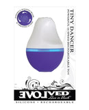 Evolved Tiny Dancer Rechargeable Bullet with powerful rotating beads and 10 vibration speeds, designed for pleasurable stimulation.