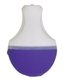 Evolved Tiny Dancer Rechargeable Bullet in white and purple design for focused stimulation and easy control.