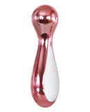 Evolved Starlite Light Up Bullet Vibrator Pink with metallic finish and control buttons, perfect for pleasure.