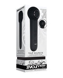 Evolved I Wander Tapping Wand Black features 7 tapping speeds for precise clitoral stimulation in a sleek, rechargeable design.