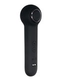 Evolved I Wander Tapping Wand Black in sleek design for targeted clitoral play with precise tapping pulses.