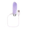 Purple Playboy Bunny Bunch Vibrator by Evolved Novelties with USB charging cable
