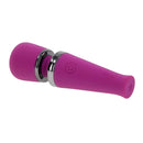 Playboy Mic Drop Massager – Petite Wand Vibrator with Powerful Head and Flexible Neck for Unparalleled Pleasure