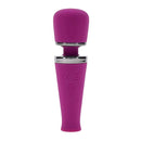 Playboy Mic Drop Massager with creamy smooth texture and powerful wand head from Evolved Novelties