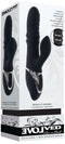 Evolved Ring It Home silicone rechargeable vibrator featuring dual motors and clitoral stimulator in black packaging.
