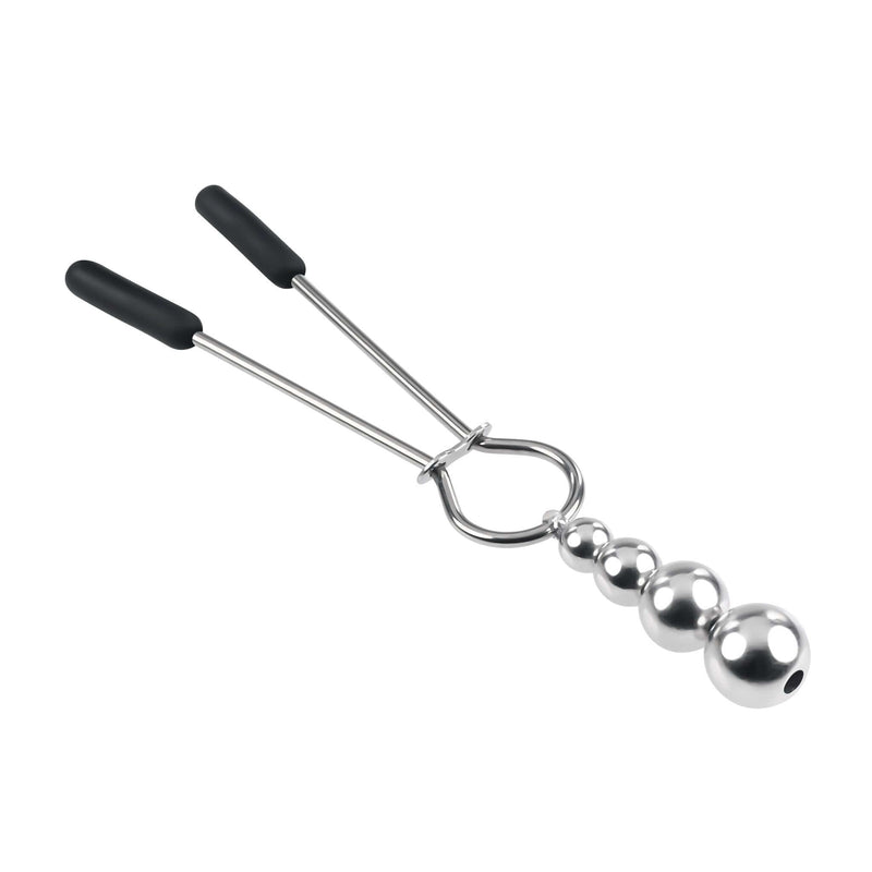 SELOPA BEADED NIPPLE CLAMPS SILVER-4