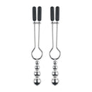 SELOPA BEADED NIPPLE CLAMPS SILVER-5