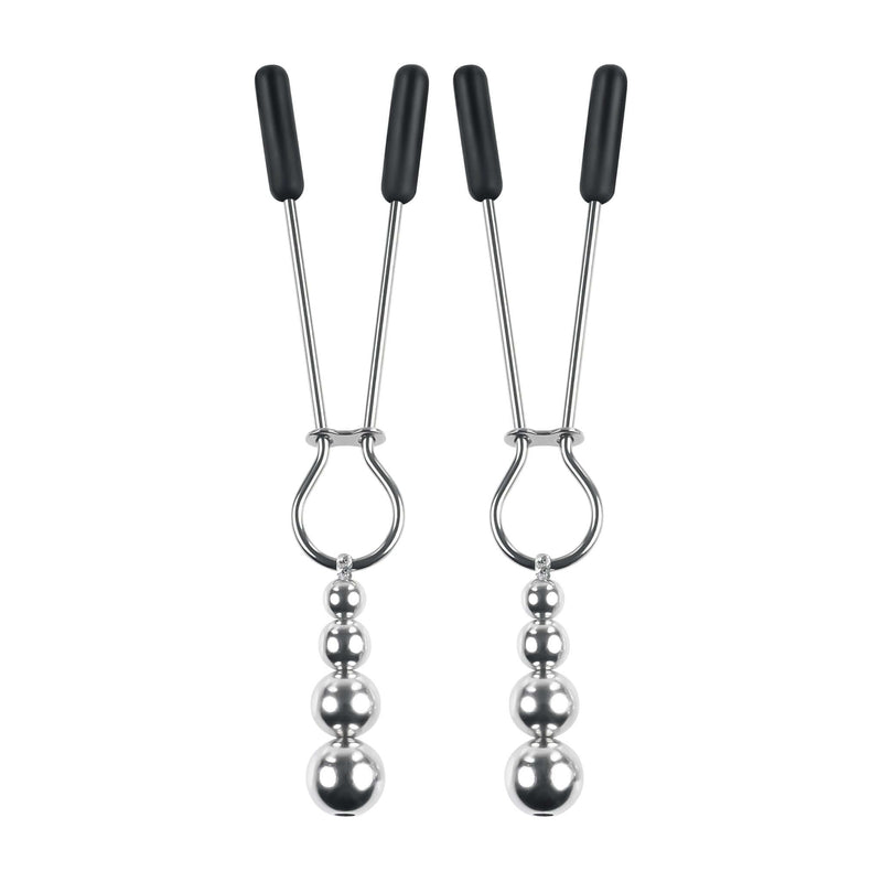 SELOPA BEADED NIPPLE CLAMPS SILVER-6