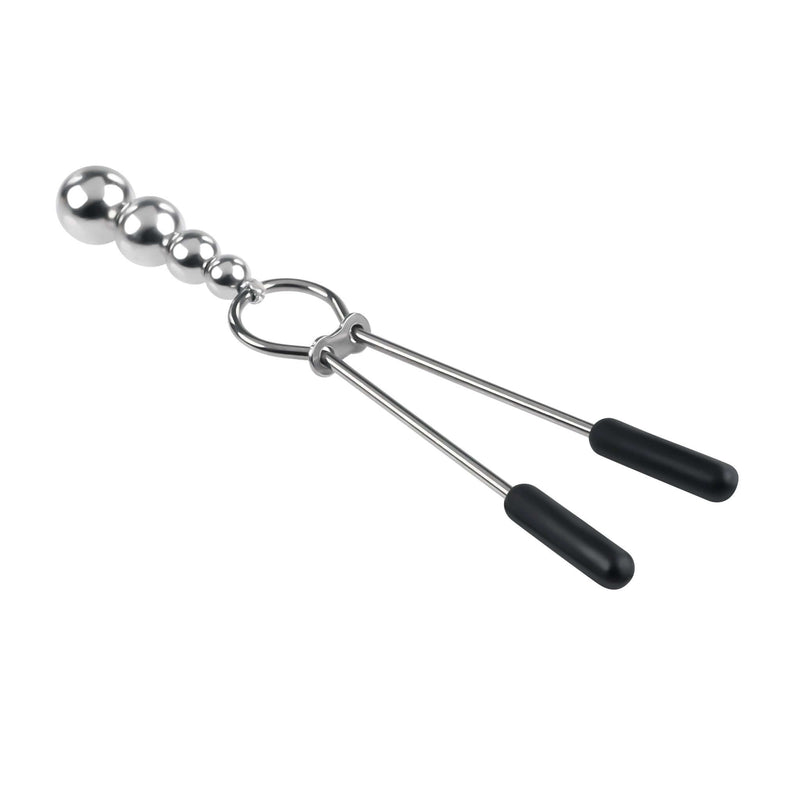 SELOPA BEADED NIPPLE CLAMPS SILVER-7