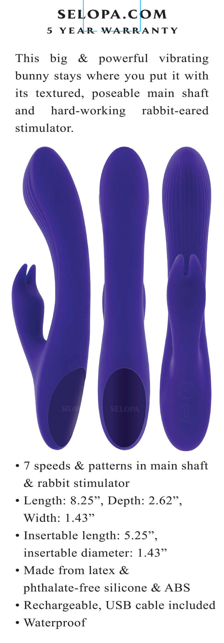 SELOPA POSEABLE BUNNY-2