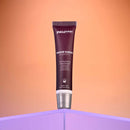 Evolved Insane Climax Insanity warming buzzing clitoral stimulant 0.34 oz tube against a soft gradient background.
