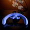 Blue Lovebirds rechargeable silicone dual vibrator with remote, featuring rabbit stimulator and sleek design.
