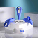 Take Your Pick Rechargeable Bullet Set with Remote, featuring interchangeable silicone attachments and remote.