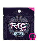Rave Ring Chill Peppermint Nasal Diffuser Pink packaging and product display in vibrant colors.